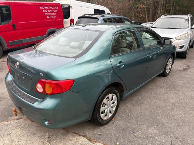1NXBU4EEXAZ339203 - 2010 TOYOTA COROLLA BASE Կանաչ լուսանկար 4