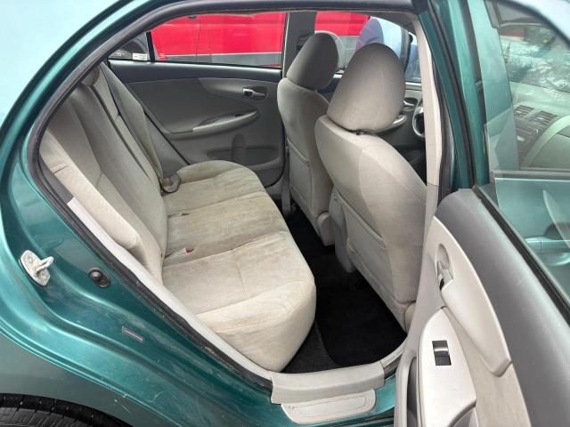 1NXBU4EEXAZ339203 - 2010 TOYOTA COROLLA BASE Կանաչ լուսանկար 6