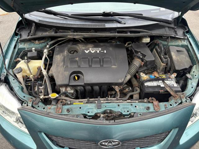 1NXBU4EEXAZ339203 - 2010 TOYOTA COROLLA BASE Կանաչ լուսանկար 7