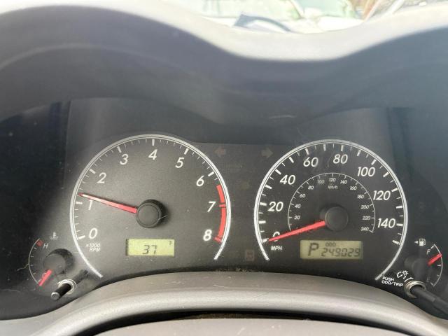 1NXBU4EEXAZ339203 - 2010 TOYOTA COROLLA BASE Կանաչ լուսանկար 8