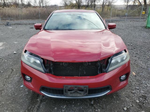 1HGCT1B8XFA004459 - 2015 HONDA ACCORD EXL 红色 照片 5