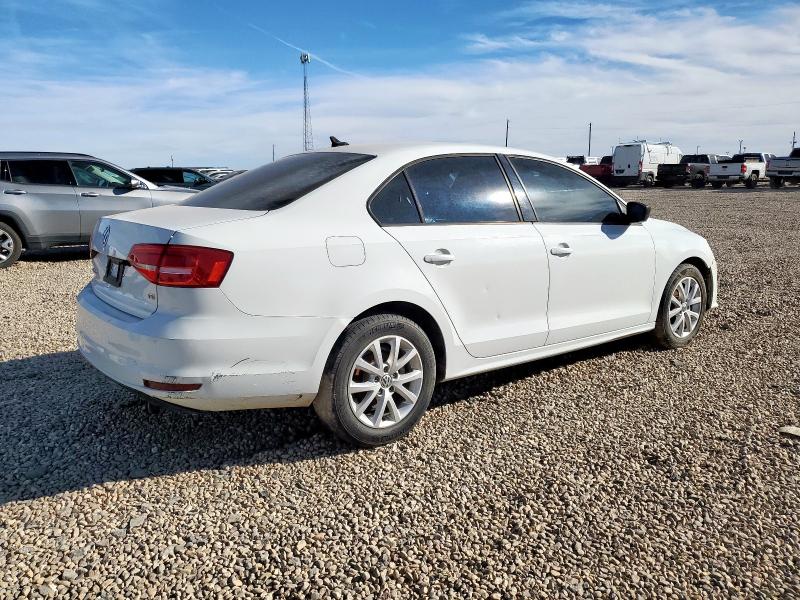 3VWD07AJ5FM284908 - 2015 VOLKSWAGEN JETTA SE WHITE photo 3