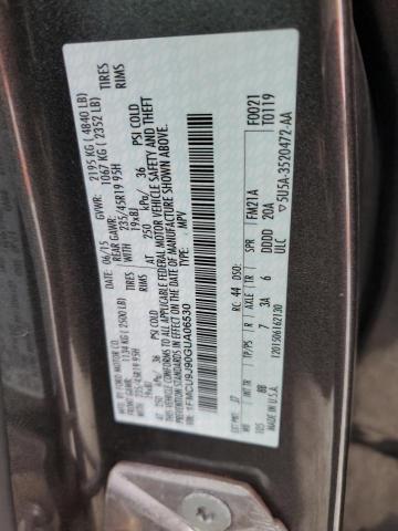 1FMCU9J90GUA06530 - 2016 FORD ESCAPE TITANIUM ნაცრისფერი ფოტო 13