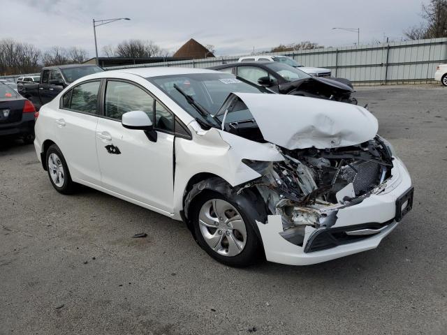 2HGFB2F54DH560819 - 2013 HONDA CIVIC LX WHITE photo 4