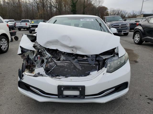 2HGFB2F54DH560819 - 2013 HONDA CIVIC LX WHITE photo 5