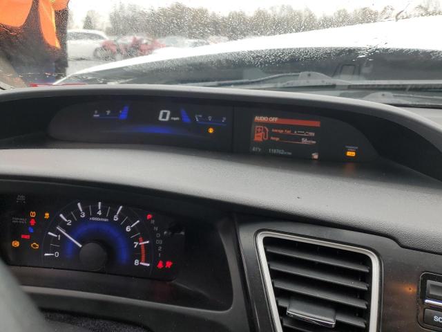 2HGFB2F54DH560819 - 2013 HONDA CIVIC LX WHITE photo 9