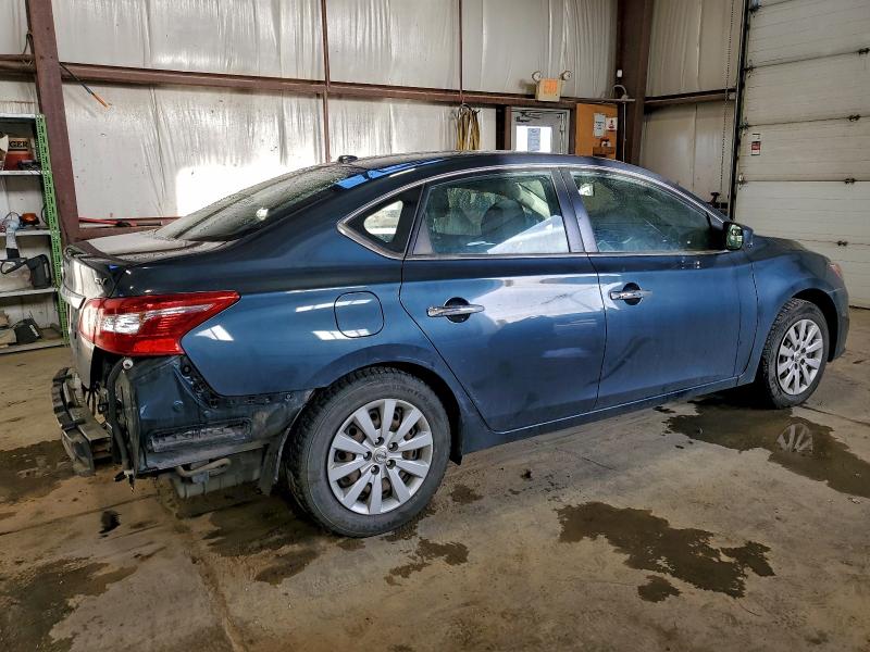 3N1AB7AP9HL677455 - 2017 NISSAN SENTRA S 蓝色 照片 3