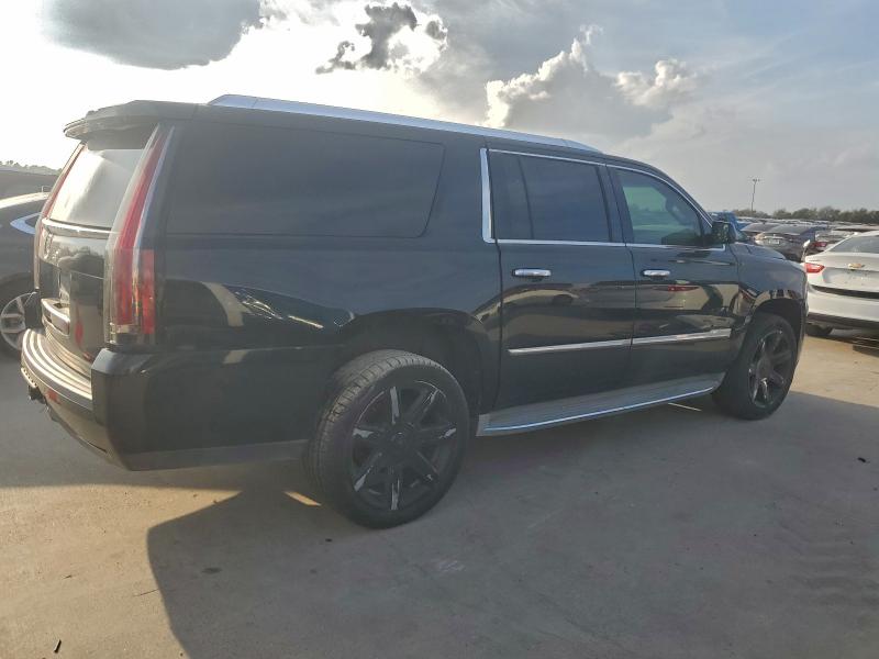 1GYS3HKJ6FR246053 - 2015 CADILLAC ESCALADE ESV LUXURY Czarny zdjęcie 3