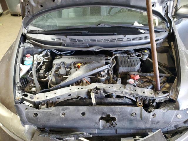 19XFA1F89BE015598 - 2011 HONDA CIVIC EX GRAY photo 11