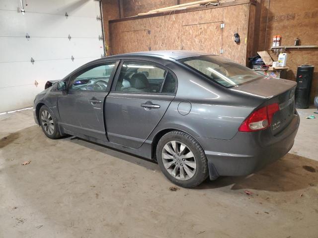 19XFA1F89BE015598 - 2011 HONDA CIVIC EX GRAY photo 2