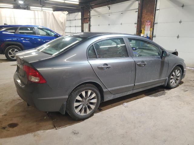 19XFA1F89BE015598 - 2011 HONDA CIVIC EX GRAY photo 3