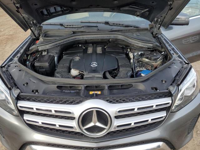 4JGDF6EE5HA974436 - 2017 MERCEDES-BENZ GLS 450 4MATIC SILVER photo 12