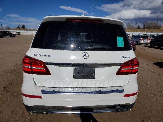 4JGDF6EE7HA821301 - 2017 MERCEDES-BENZ GLS 450 4MATIC WHITE photo 6