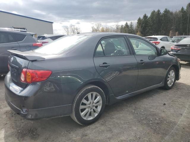 2T1BU4EE9AC242107 - 2010 TOYOTA COROLLA BASE ნაცრისფერი ფოტო 3