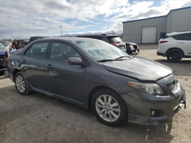 2T1BU4EE9AC242107 - 2010 TOYOTA COROLLA BASE ნაცრისფერი ფოტო 4