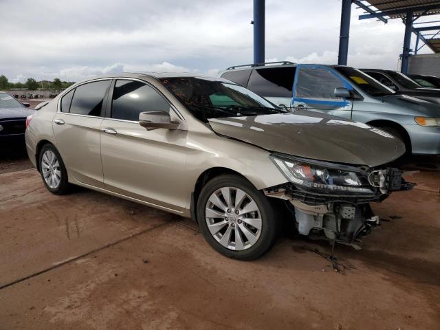 1HGCR2F84DA201123 - 2013 HONDA ACCORD EXL أسمر صورة 4