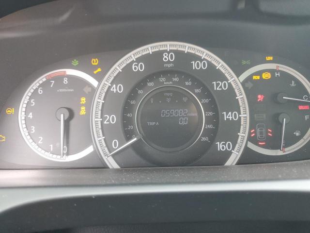 1HGCR2F84DA201123 - 2013 HONDA ACCORD EXL أسمر صورة 9