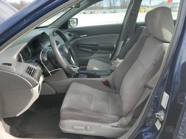 1HGCP26449A105759 - 2009 HONDA ACCORD LXP BLUE photo 7
