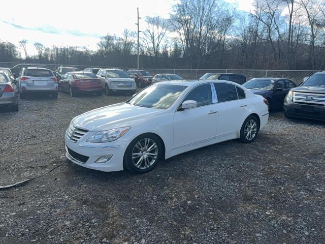 KMHGC4DDXCU173141 - 2012 HYUNDAI GENESIS 3.8L WHITE photo 2