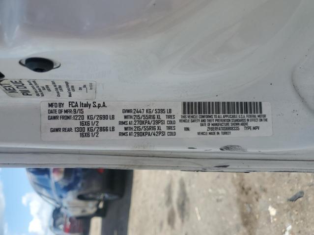 ZFBERFATXG6B18335 - 2016 RAM PROMASTER Weiß Foto 13