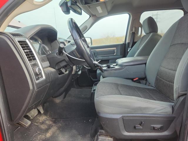 1C6RR7LT9HS643935 - 2017 RAM 1500 SLT წითელი ფოტო 7