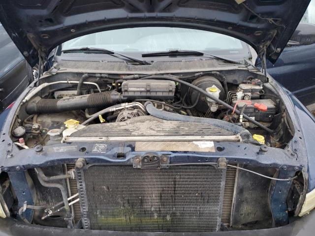 1B7KF23ZX1J232081 - 2001 DODGE RAM 2500 BLUE photo 11