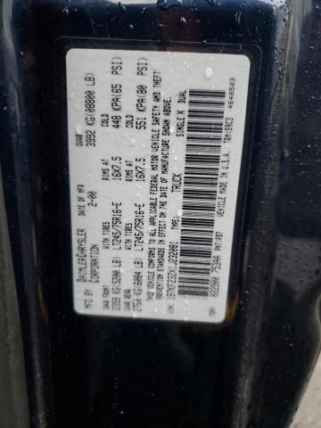 1B7KF23ZX1J232081 - 2001 DODGE RAM 2500 BLUE photo 13