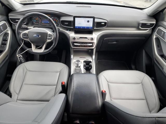 1FMSK8DH9MGA26140 - 2021 FORD EXPLORER XLT ნაცრისფერი ფოტო 8