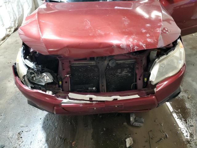 JF2SH61609H756368 - 2009 SUBARU FORESTER 2.5X Շագանակագույն լուսանկար 12