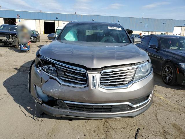 2LMPJ8LR3HBL52682 - 2017 LINCOLN MKX RESERVE Brun photo 5