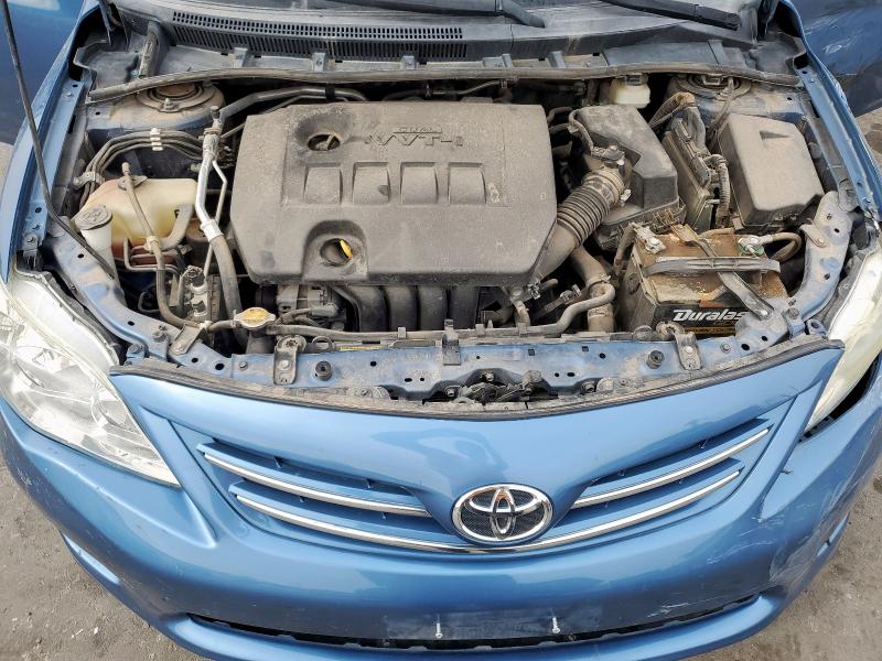 5YFBU4EE4DP087793 - 2013 TOYOTA COROLLA BASE Bleu photo 11