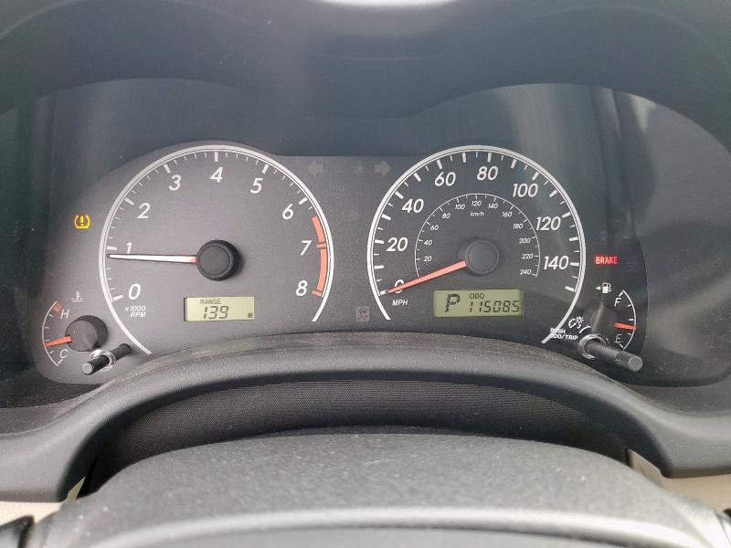 5YFBU4EE4DP087793 - 2013 TOYOTA COROLLA BASE Bleu photo 9