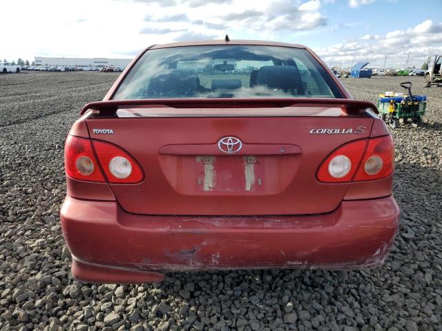 1NXBR32E57Z778043 - 2007 TOYOTA COROLLA CE RED photo 6
