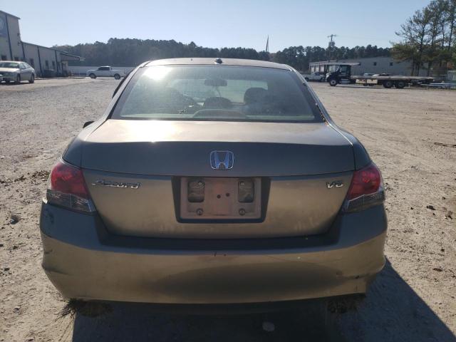 1HGCP36849A047404 - 2009 HONDA ACCORD EXL GOLD photo 6