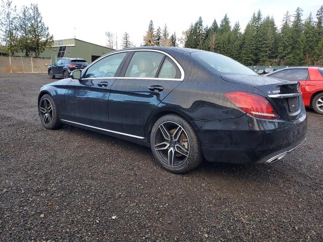 55SWF8DB0KU313961 - 2019 MERCEDES-BENZ C 300 BLACK photo 2
