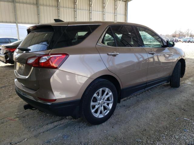 2GNAXJEV8J6314506 - 2018 CHEVROLET EQUINOX LT BROWN photo 3