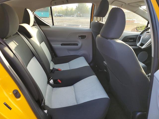 JTDKDTB30E1064496 - 2014 TOYOTA PRIUS C Gelb Foto 10