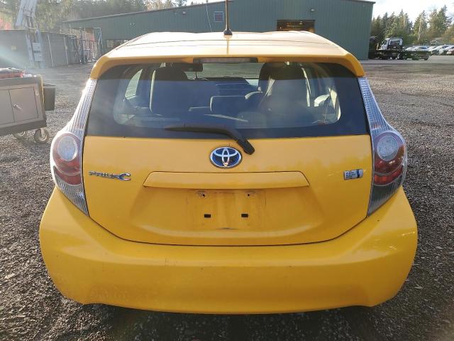 JTDKDTB30E1064496 - 2014 TOYOTA PRIUS C Gelb Foto 6