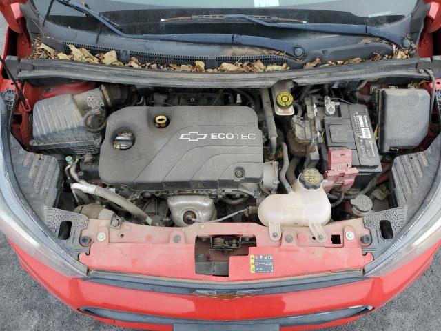 KL8CB6SA8HC824573 - 2017 CHEVROLET SPARK LS RED photo 11