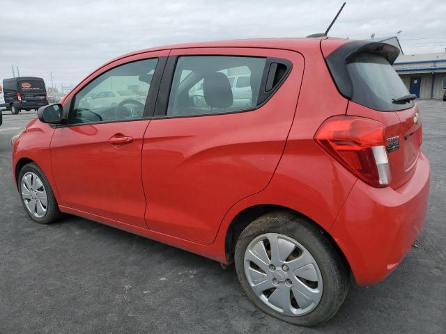 KL8CB6SA8HC824573 - 2017 CHEVROLET SPARK LS RED photo 2