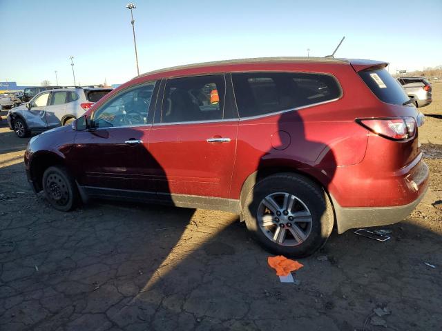 1GNKRGKD9FJ158550 - 2015 CHEVROLET TRAVERSE LT 红色 照片 2