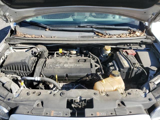 1G1JD5SH2C4170570 - 2012 CHEVROLET SONIC LT SILVER photo 11