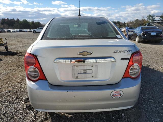 1G1JD5SH2C4170570 - 2012 CHEVROLET SONIC LT SILVER photo 6