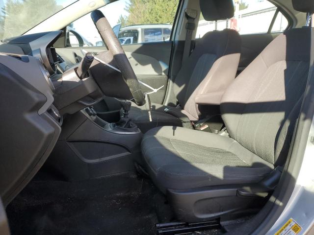 1G1JD5SH2C4170570 - 2012 CHEVROLET SONIC LT SILVER photo 7