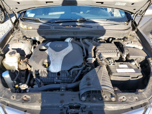 5NPEC4AB0DH559304 - 2013 HYUNDAI SONATA SE GRAY photo 11