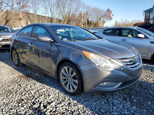 5NPEC4AB0DH559304 - 2013 HYUNDAI SONATA SE GRAY photo 4