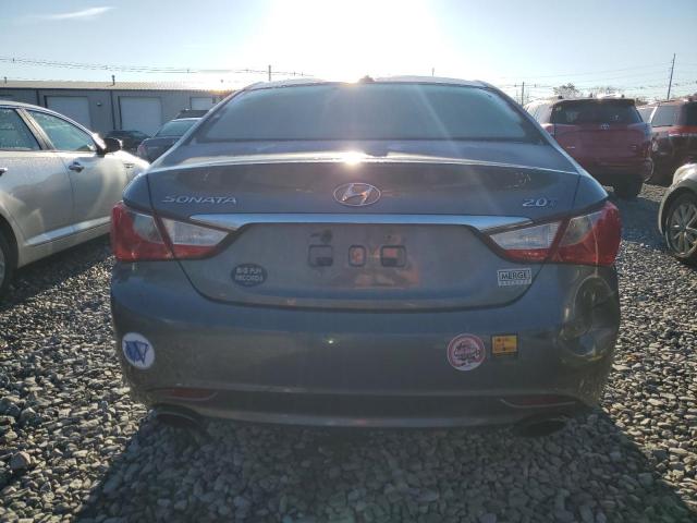 5NPEC4AB0DH559304 - 2013 HYUNDAI SONATA SE GRAY photo 6