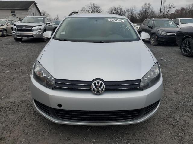 3VWPL7AJXEM615565 - 2014 VOLKSWAGEN JETTA TDI SILVER photo 5