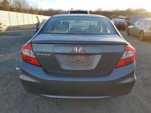 2HGFB2F87CH553467 - 2012 HONDA CIVIC EX GRAY photo 6