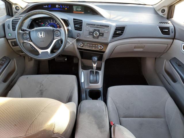 2HGFB2F87CH553467 - 2012 HONDA CIVIC EX GRAY photo 8